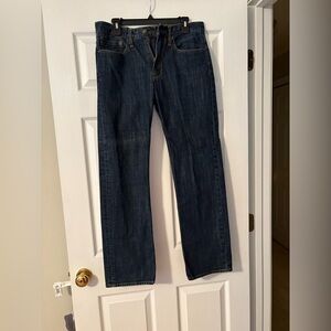 Old Navy Dark Blue Straight Jeans
